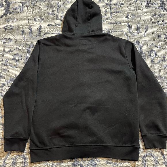 VTG Y2k Ecko UNTLD. Black Graphic Zipup Hoodie Skater Grunge Style SZ L - Picture 5 of 5